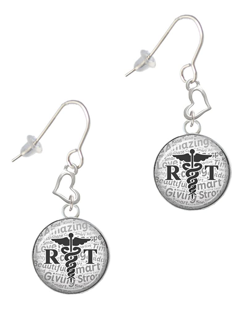 Silver Heart French Earrings for Women - Elegant Everyday Wear