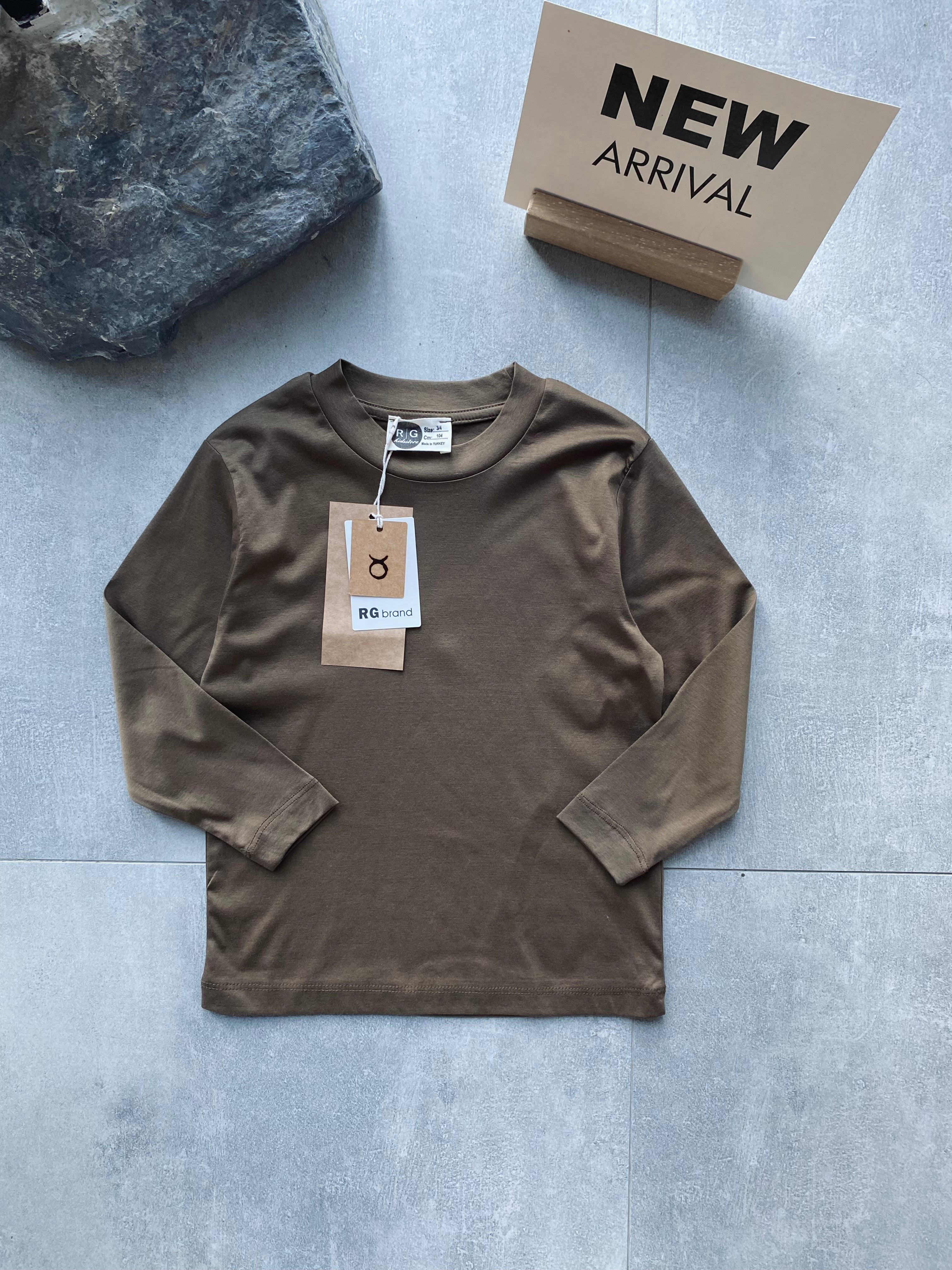 Kids Long Sleeve T-Shirt for Boys & Girls Ages 3-9 - Soft Cotton Comfort for School, Play & Everyday Wear