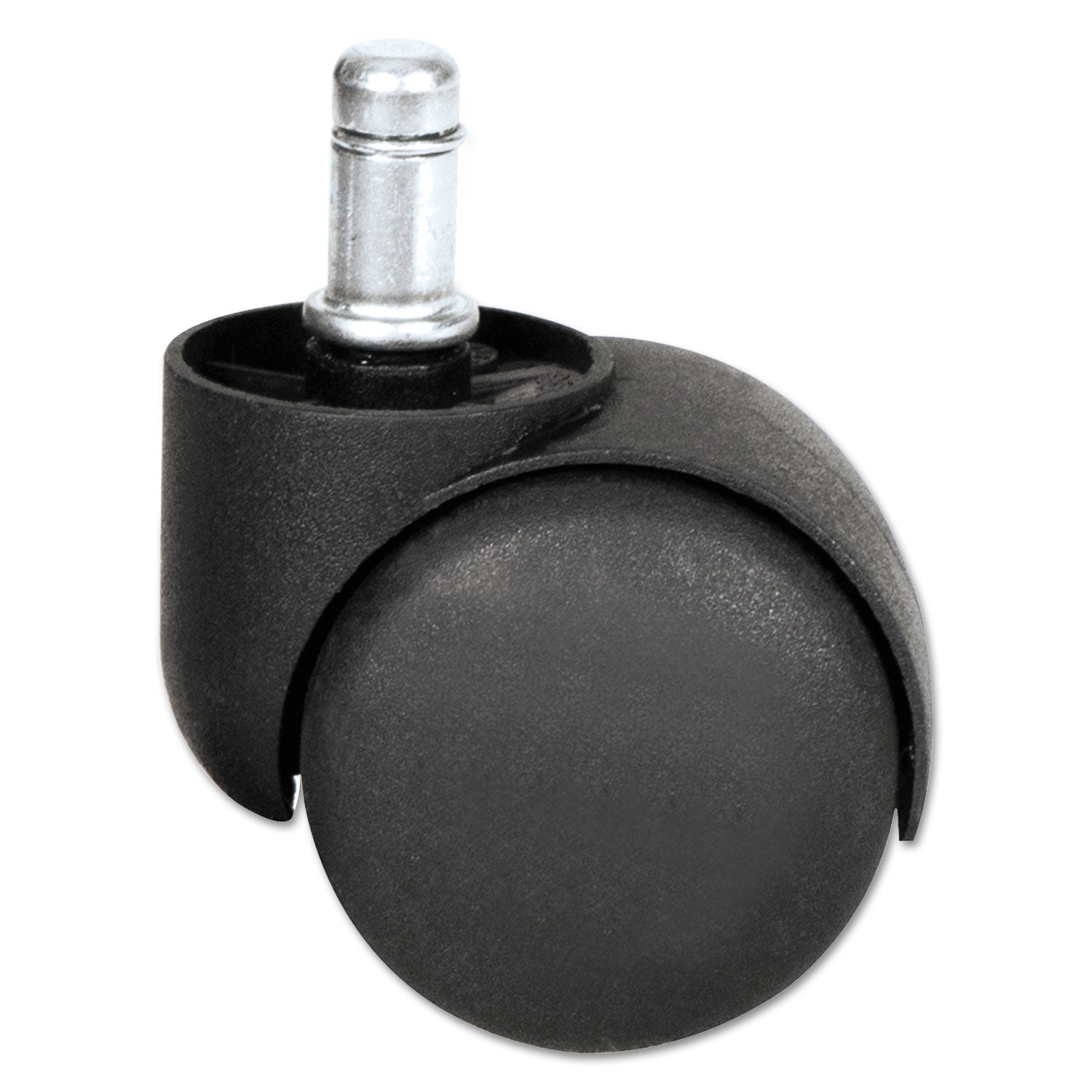 Alera® Dual Wheel Hooded Casters with Grip Ring Type B Stem - 1.5