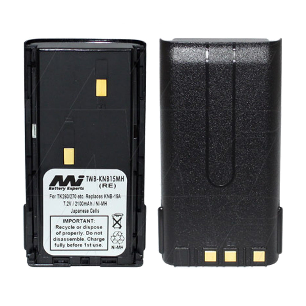 7.2V 2100mAh NiMH Rechargeable Battery for Kenwood Two-Way Radios - Long Lasting Power for Outdoor Adventures, Construction Sites & Emergency Communication