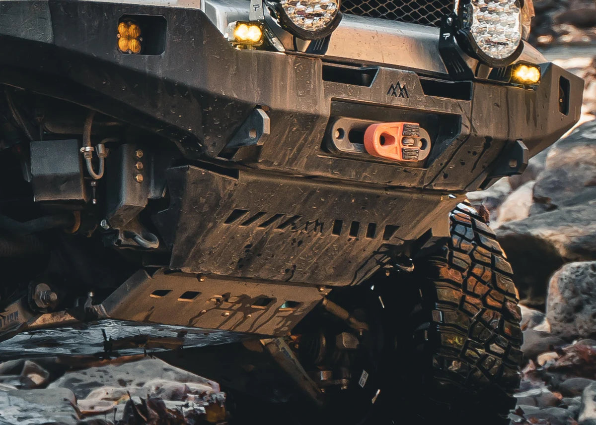 Aluminum Front Skid Plate for 2010-2024 Toyota 4Runner | Heavy-Duty Off-Road Protection | Perfect for Rock Crawling & Backwoods Adventure Mods