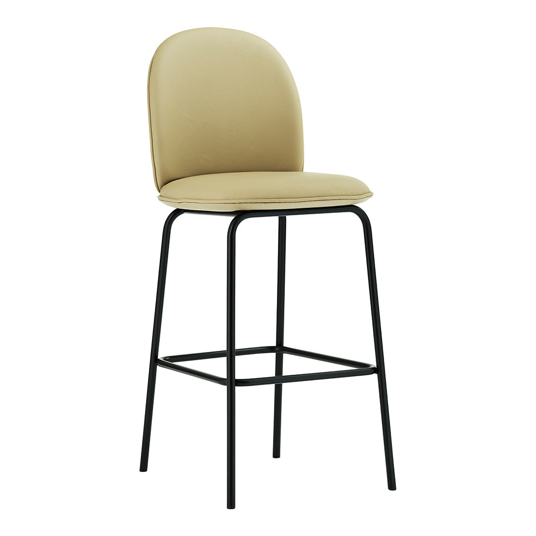 Ace Bar Chair - Fully Upholstered Counter Stool for Kitchen Island, Breakfast Nook & Home Bar | Comfortable Modern Dining Seating