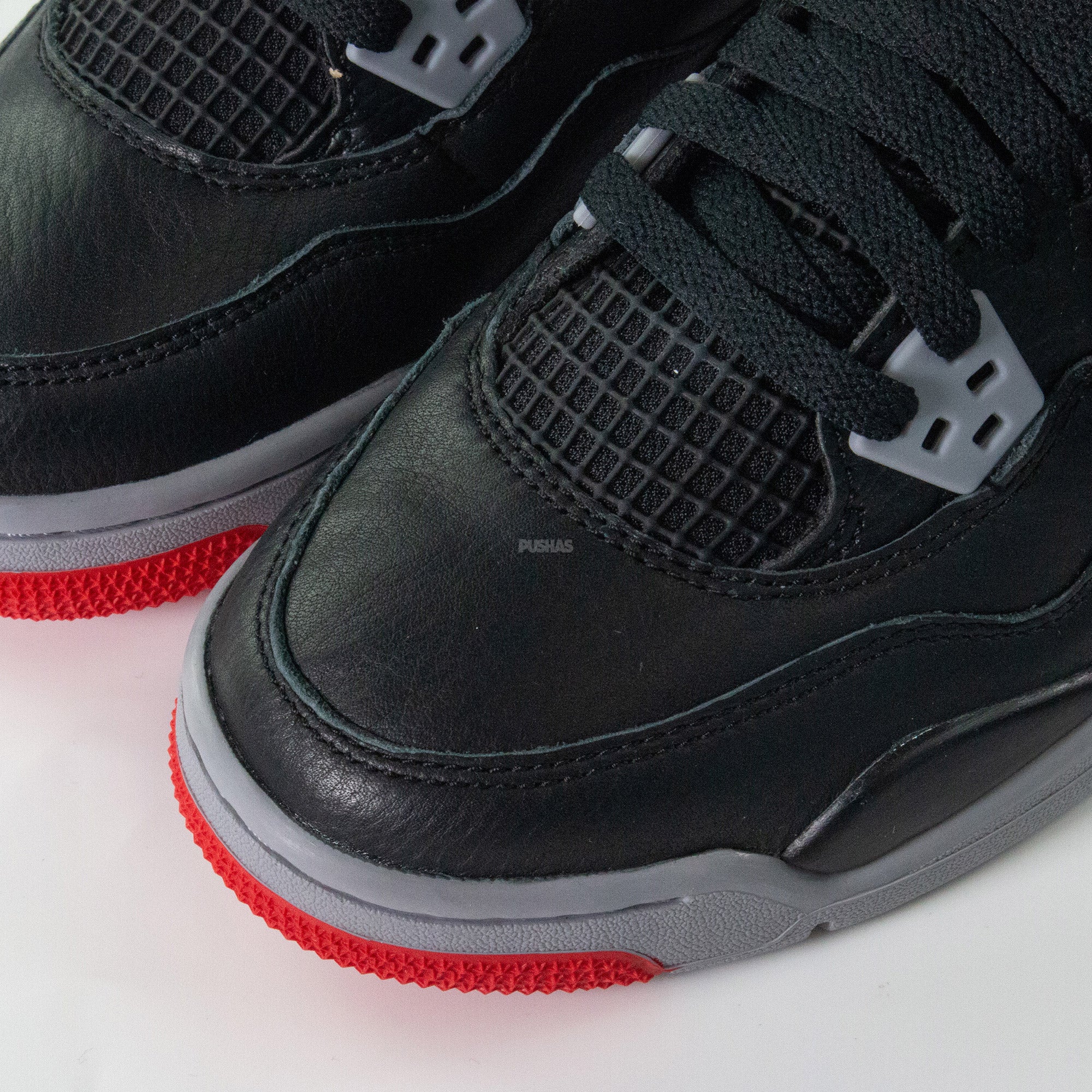 Air Jordan 4 Retro 'Bred Reimagined' GS (2024) - Classic Black & Red Basketball Shoes for Women & Girls - Perfect for Streetwear, Sneaker Collection & Casual Fashion