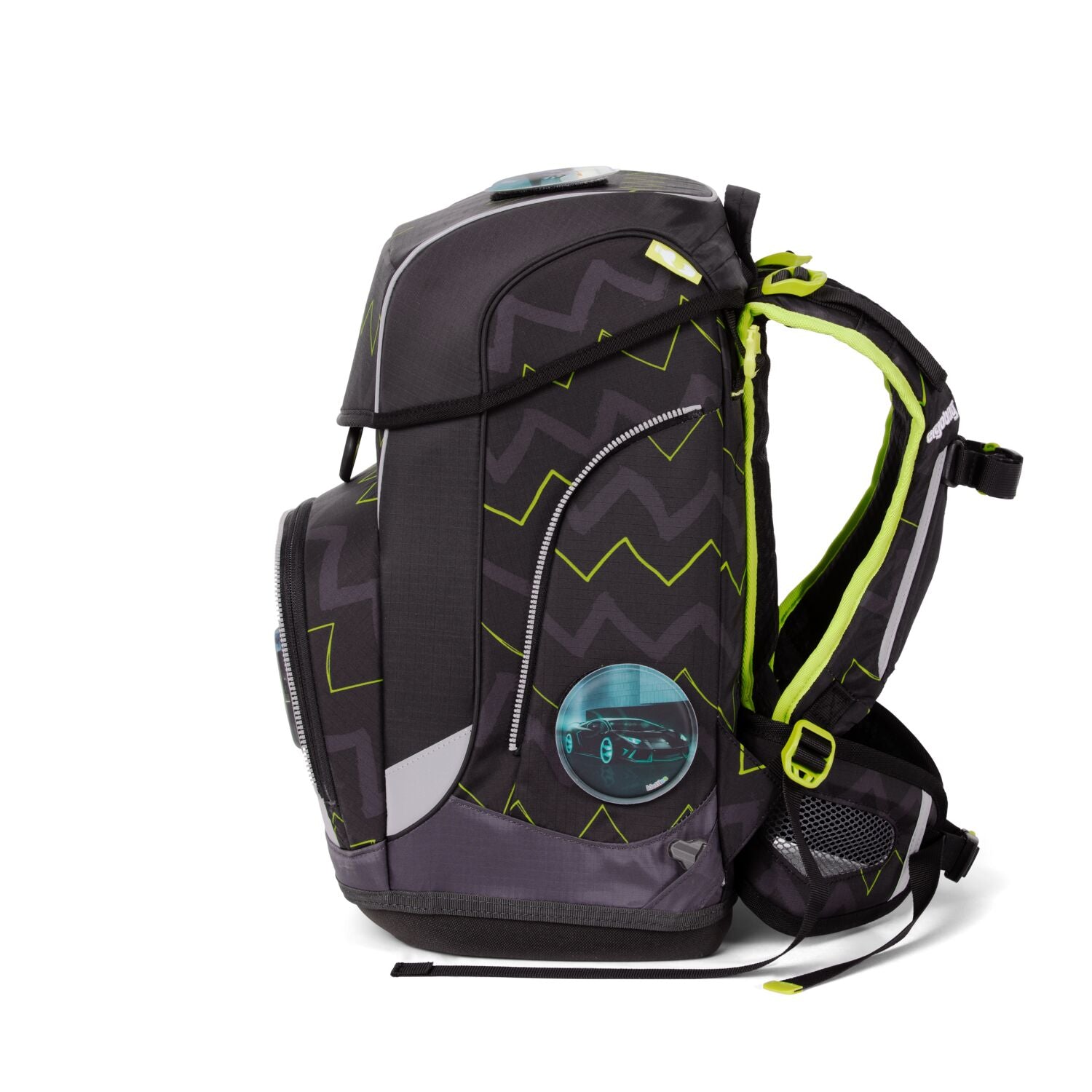 Ergobag Cubo Light 200 BearPower - Premium Lightweight School Backpack for Kids - Perfect for School, Travel & Outdoor Adventures