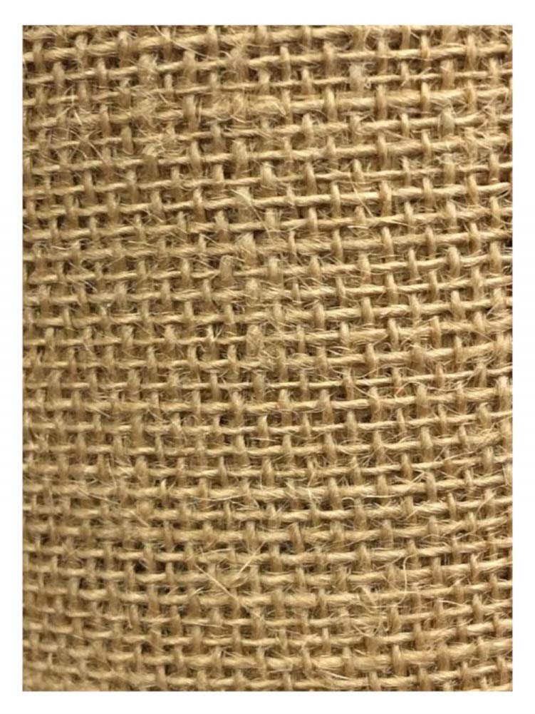 Saro Collection Natural Burlap Ribbon Rolls - 4 Rolls, 3