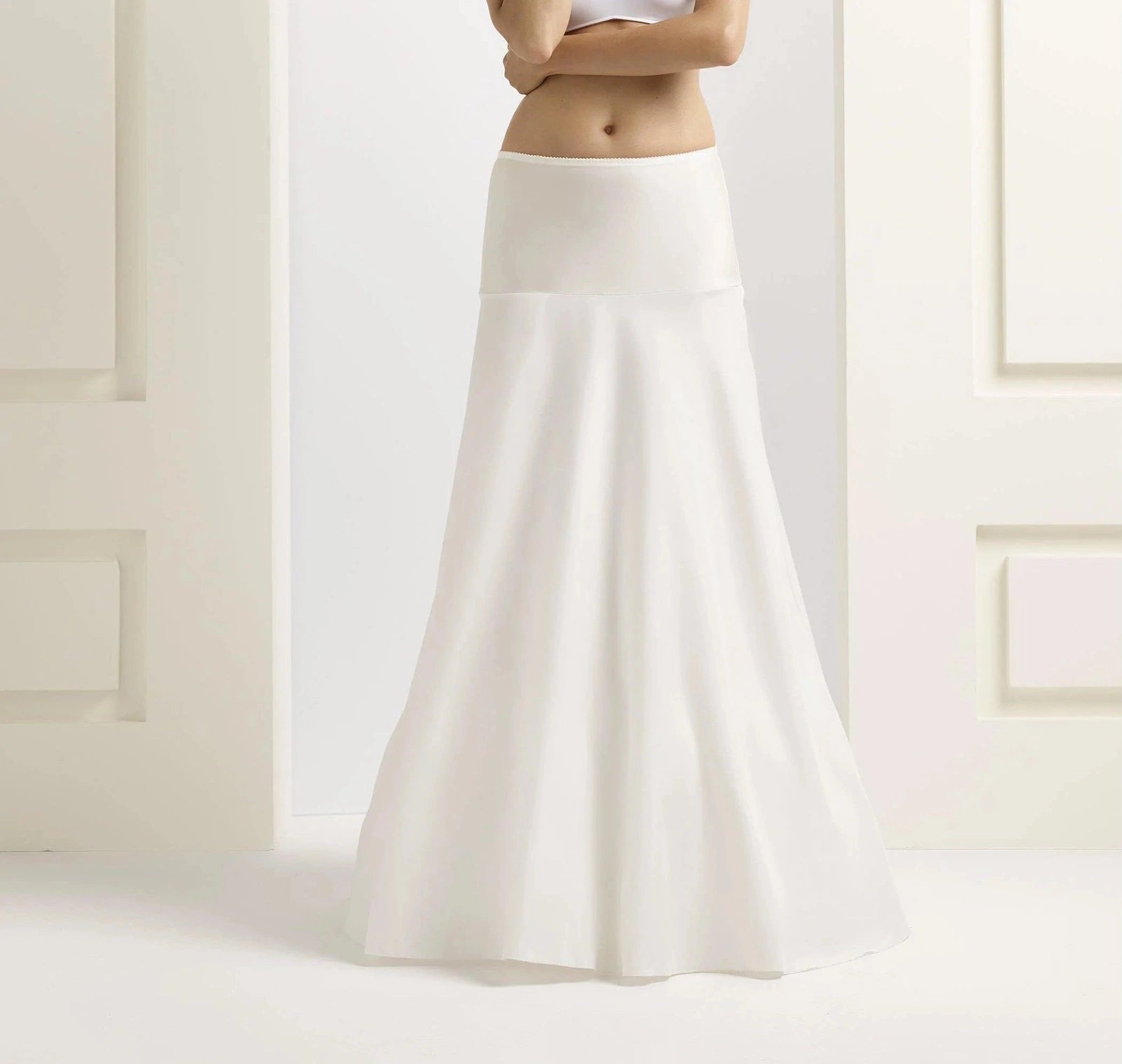 Bridal Hoop Petticoat for Wedding Dress - Crinoline Underskirt with Adjustable Waistband H9 190 | Perfect for Bridal Gowns, Quinceañera & Formal Dresses