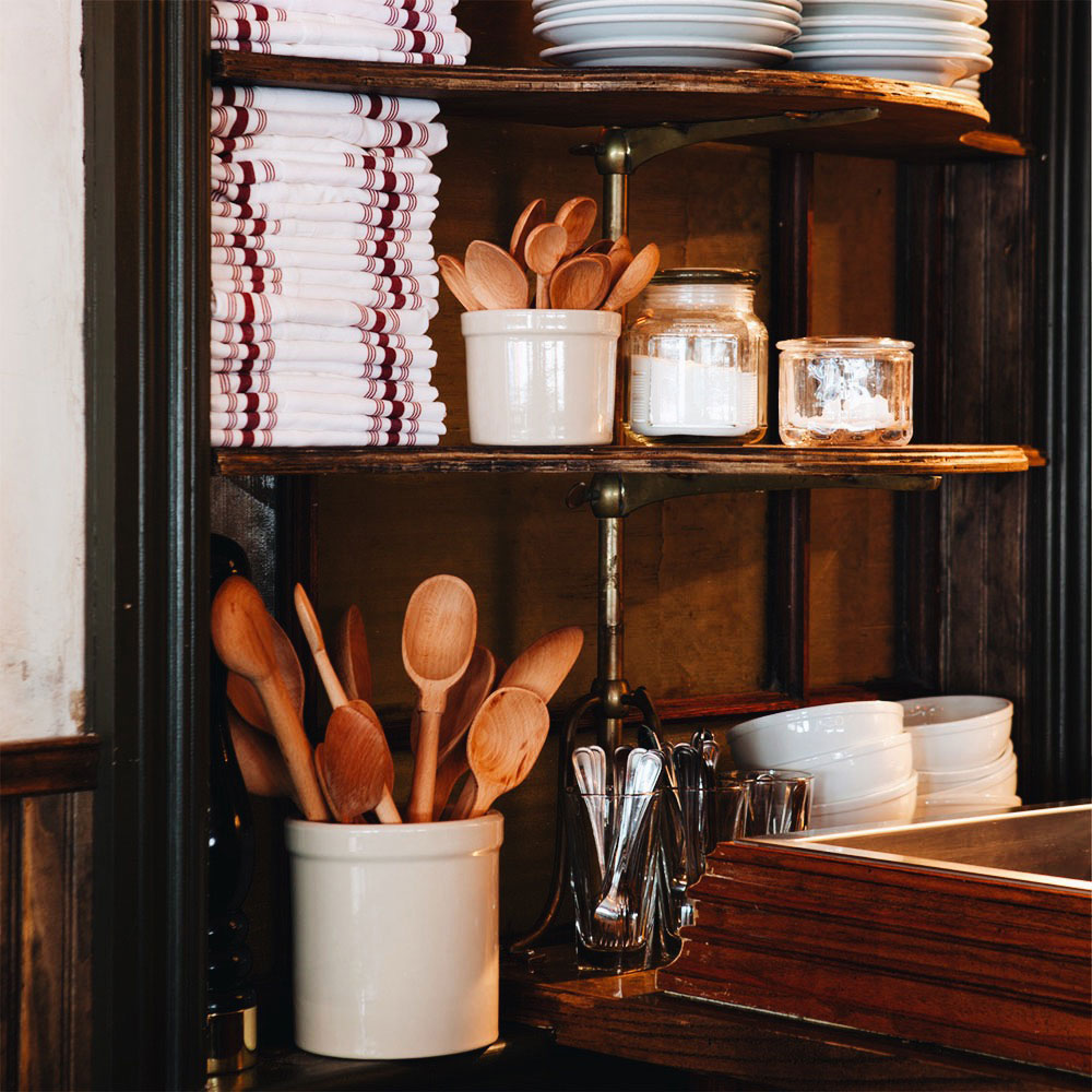 12-Piece Premium Beechwood Spoons Set - Large Kitchen Utensils for Cooking, Baking & Serving - Perfect for Restaurants, Home Chefs & Gift Giving