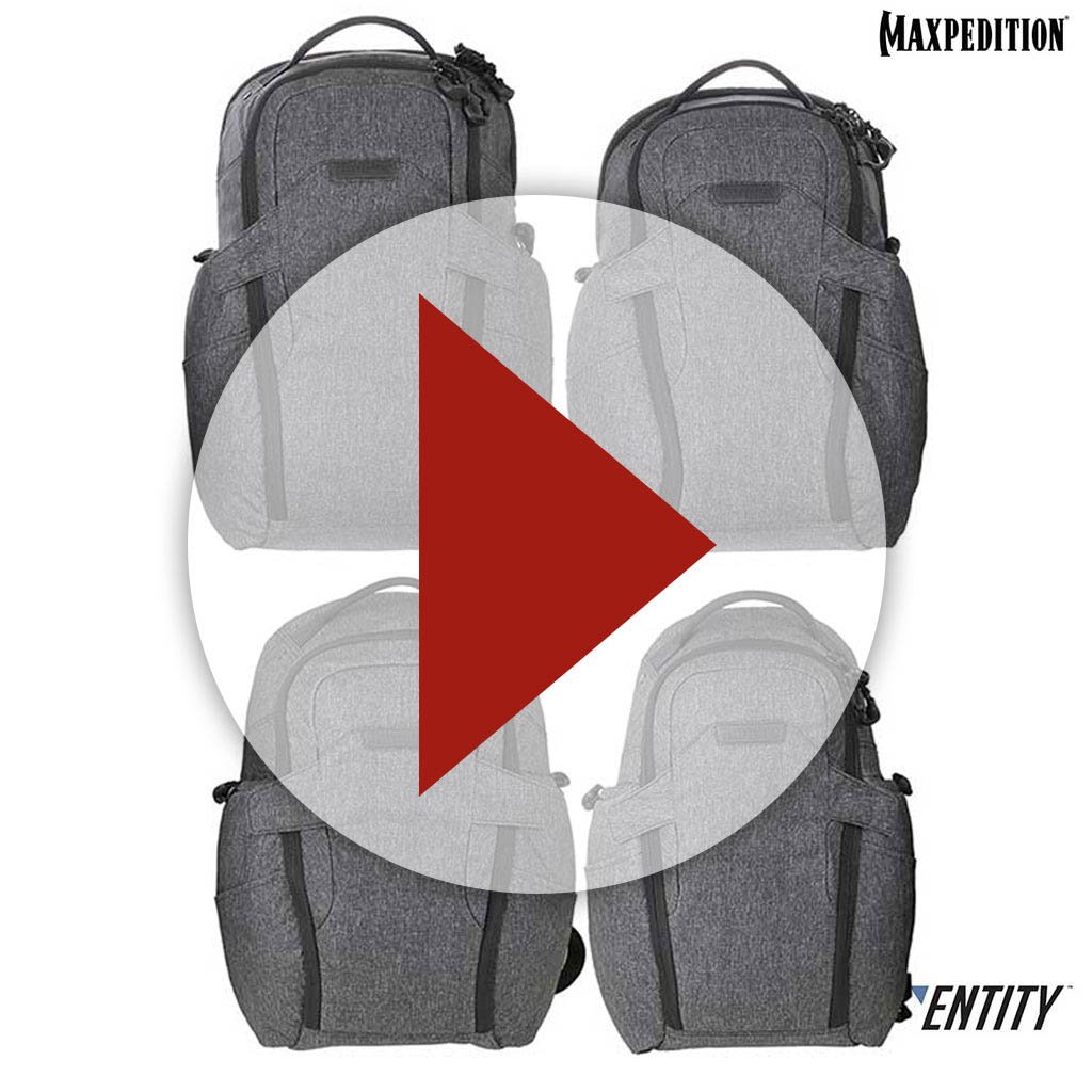 Entity 23™ CCW Concealed Carry Laptop Backpack 23L - Waterproof Anti-Theft Business Travel Backpack for Men & Women - Perfect for Office, College, Airplane & Everyday Commute
