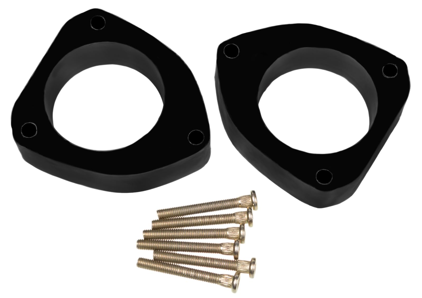 1.2 Inch (30mm) Leveling Lift Kit for Toyota & Scion - Compatible with Yaris, Vitz, Echo, BB, Funcargo, IQ, Platz, Porte, Probox, Raum, Sienta, XA, Will, Vios - Front Strut Spacers - Improve Ground Clearance for Off-Road & City Driving