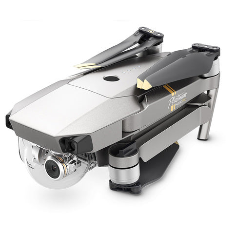 DJI Mavic Pro Platinum Drone with Fly More Combo - 4K Camera, 30 Min Flight Time, Foldable & Portable for Travel, Aerial Photography, and Outdoor Adventures