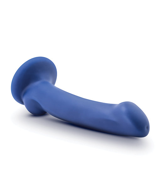 Avant D10 Ergo Mini Silicone Dildo with Suction Cup - 6.5 Inch Body-Safe Adult Toy for Solo Play & Couples - Indigo Blue Pleasure Product for Discreet Storage & Travel