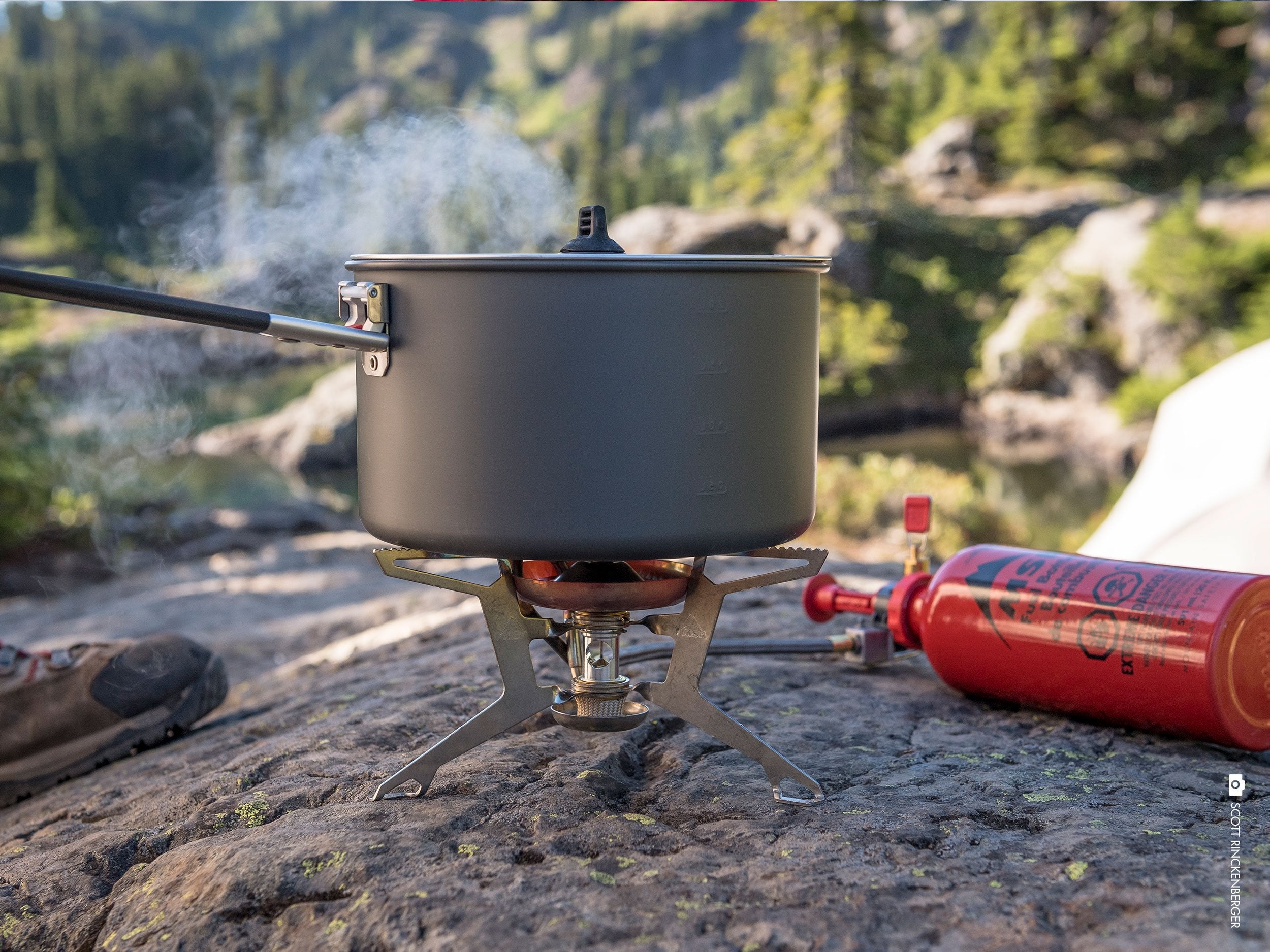 MSR WhisperLite International Backpacking Stove - Lightweight Camping Stove for Hiking, Backpacking & Outdoor Adventures - Perfect for Cooking Meals on the Trail