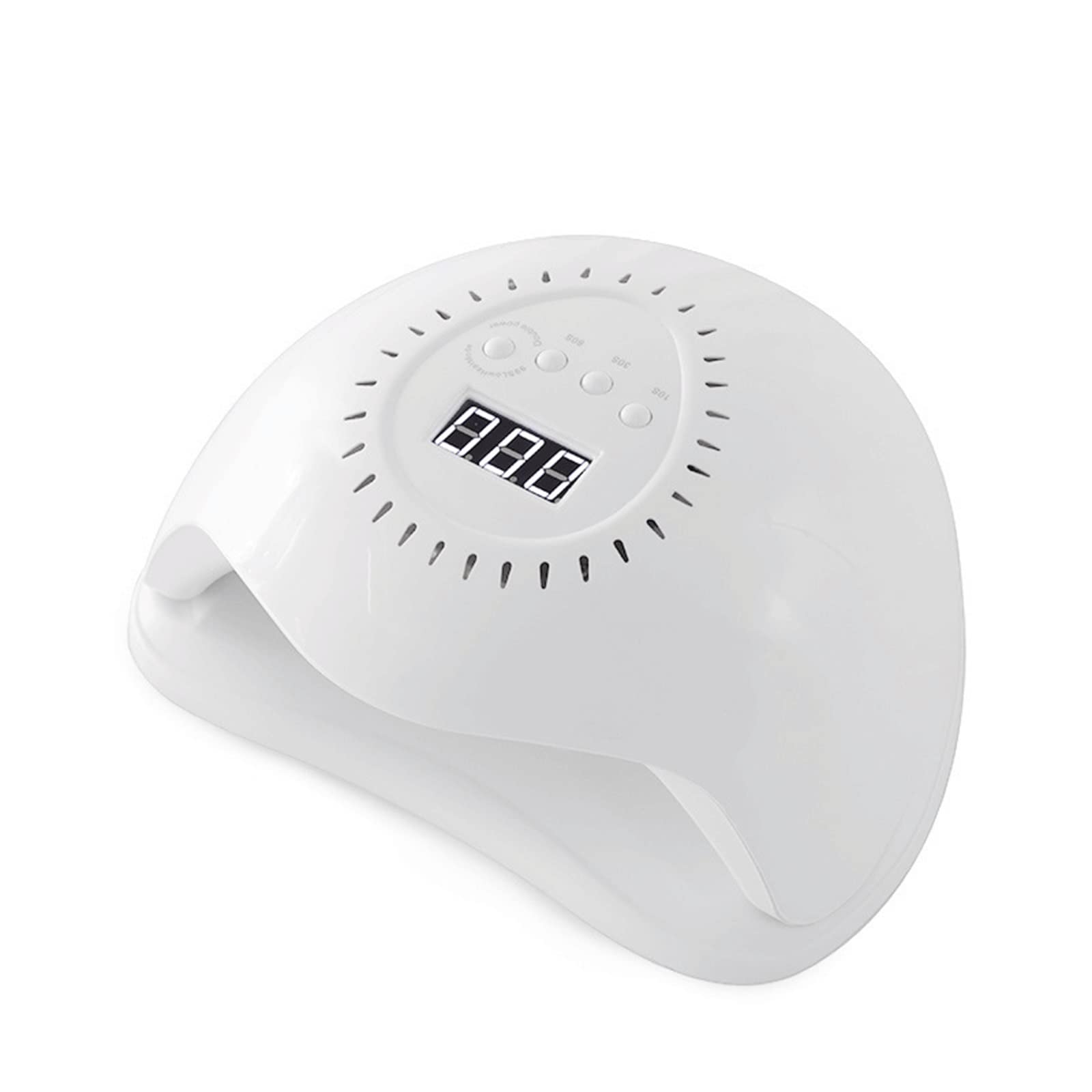 Professional 168W LED Gel Nail Lamp with 4 Timer Settings & LCD Display - Fast Drying UV Nail Polish Light for Home, Salon, Travel - Perfect for Manicures, Pedicures & Nail Art