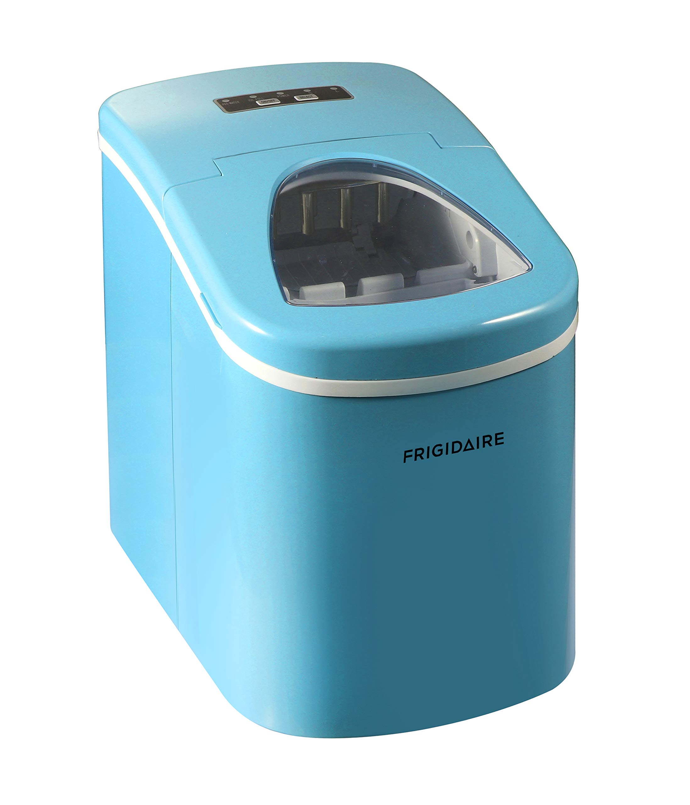Frigidaire EFIC108-Blue Portable Countertop Ice Maker - 26 lbs Daily Output - Compact & Energy Efficient - Perfect for Home, Office, RV, and Outdoor Use
