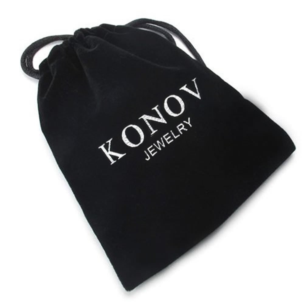 KONOV Men's Stainless Steel Freemason Masonic Ring - Black, Size 10 - Durable & Stylish Jewelry for Masons, Gifts & Special Occasions