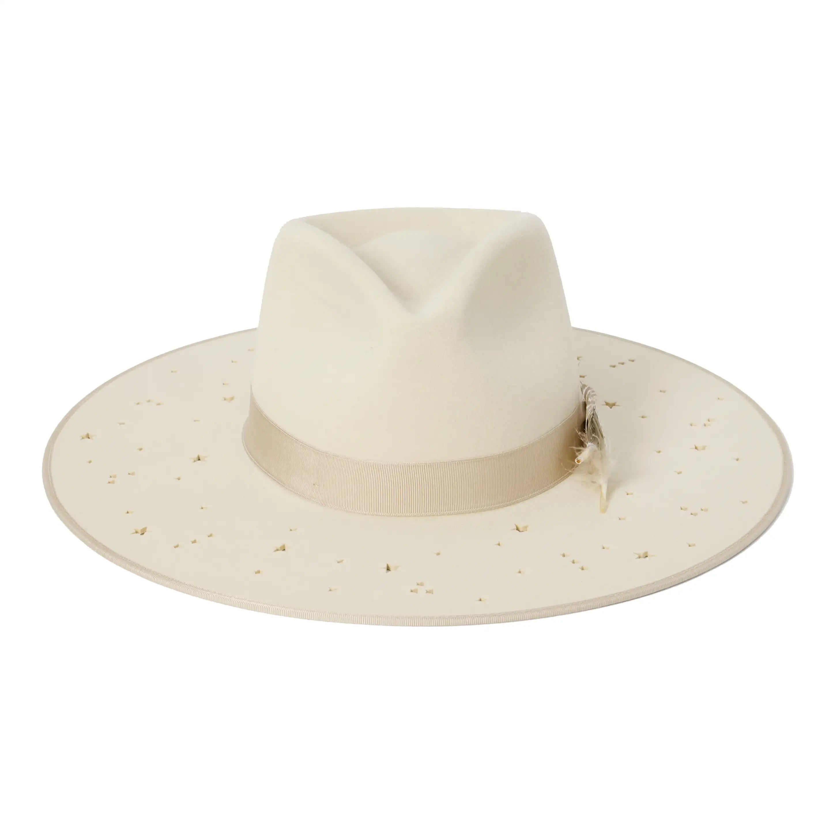 Stetson Night Sky Wide Brim Fedora Wool Felt Cowgirl Hat for Women - Western Style Fashion Accessory for Rodeo, Country Music Festivals & Outdoor Events