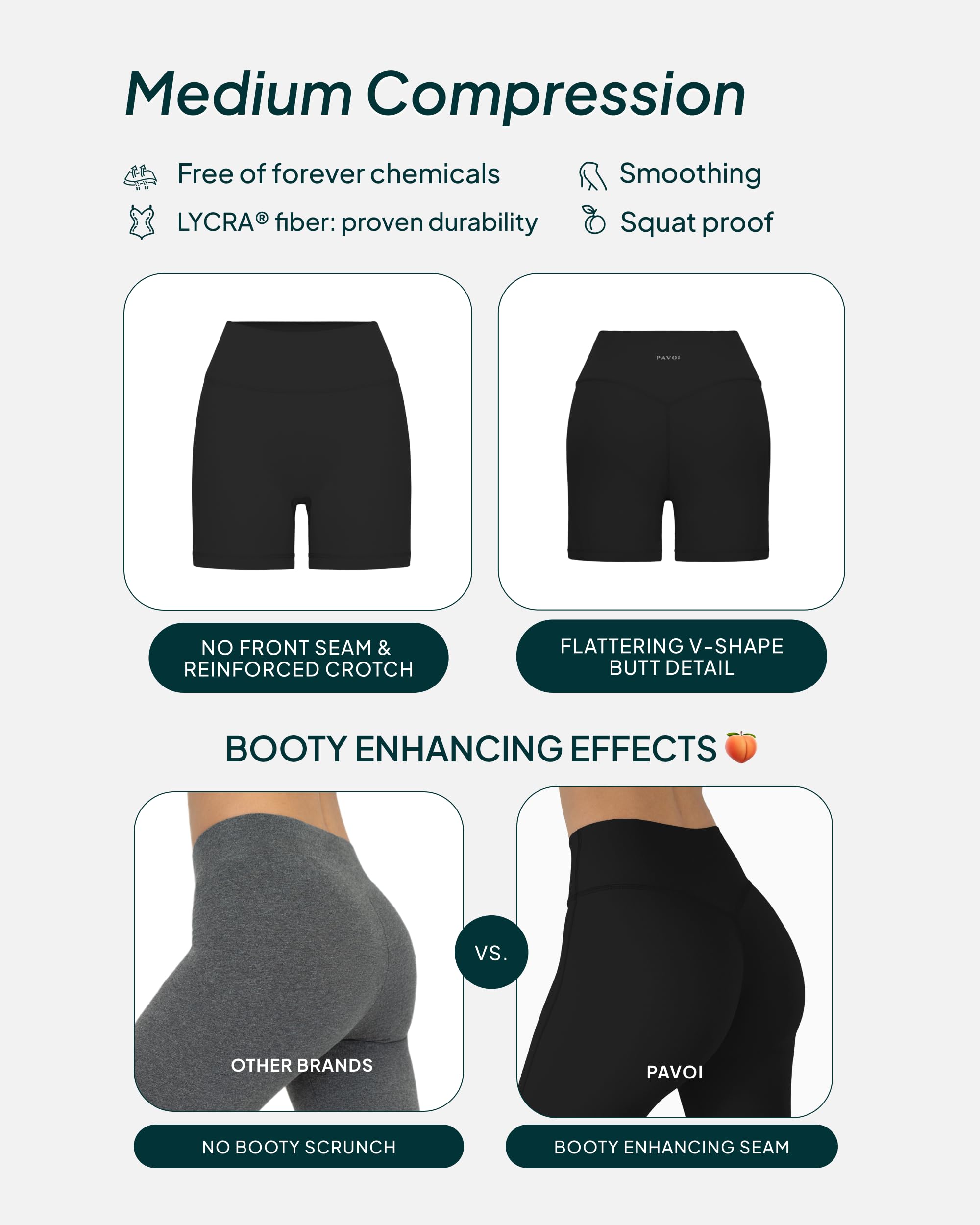 Buttery Soft High Waisted Yoga Shorts for Women - 4
