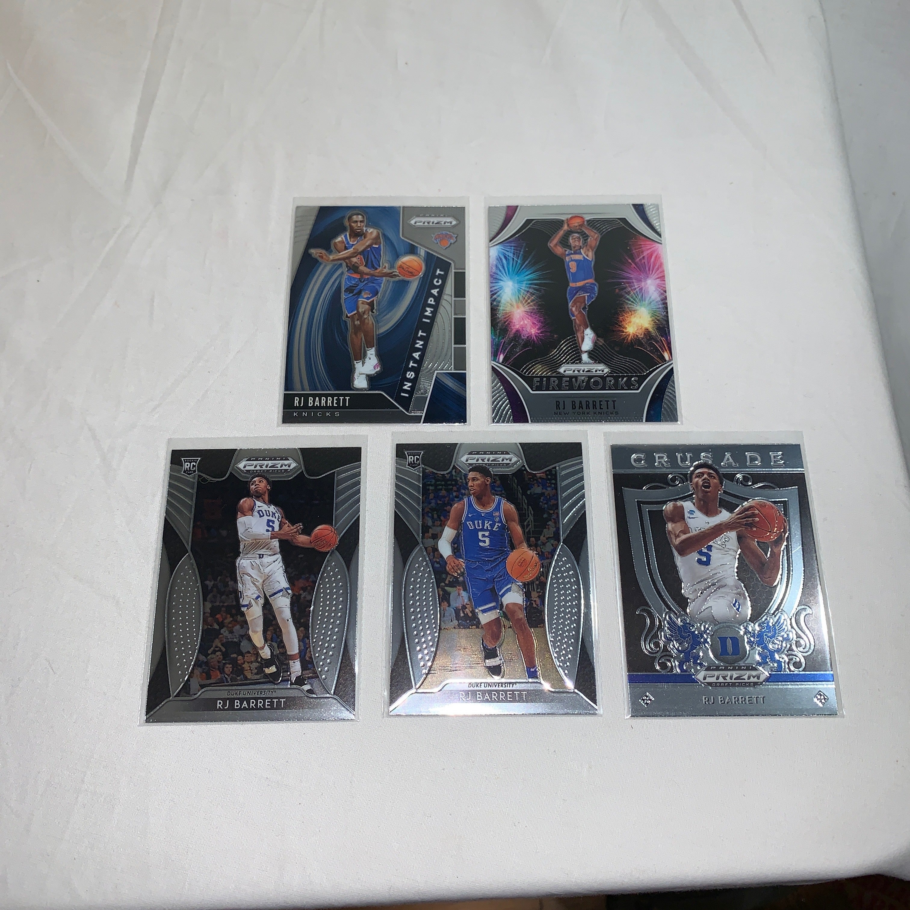 2019 RJ Barrett Rookie Card Collection - NBA Basketball Trading Cards for Collectors & Fans - Perfect for Sports Memorabilia Displays & Investment