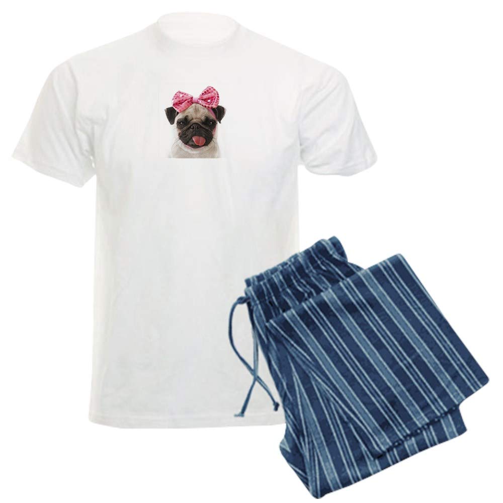 Pug Men's Lightweight Pajama Set - Soft Sleepwear for Dog Lovers - Perfect for Lounging, Sleeping & Relaxing at Home
