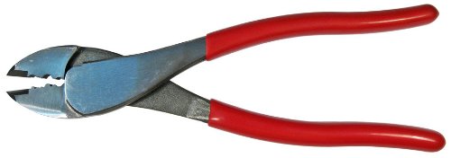 Heavy Duty Hand Crimping Tool with Cutter - Professional Wire Crimper for Electrical, Automotive & DIY Projects - Perfect for Connectors, Terminals & Cable Repair