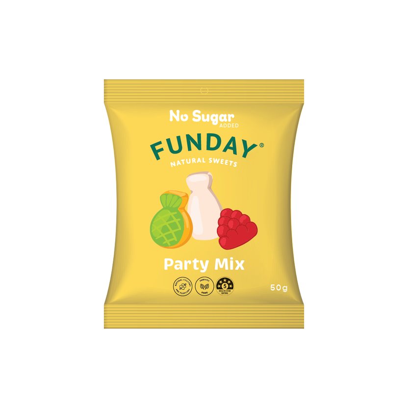 Funday Natural Sweets Party Mix - Healthy Snacks for Kids Birthday Parties & Family Gatherings | Bulk Candy for Celebrations & Events