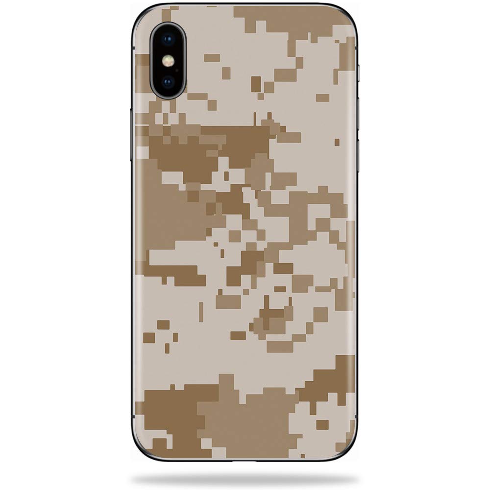 MightySkins Protective Vinyl Skin Wrap for Apple iPhone Xs - Desert Camo Design | Durable, Scratch-Resistant Decal Cover | Easy to Apply & Remove | Made in USA | Perfect for Outdoor Adventures, Travel & Daily Protection