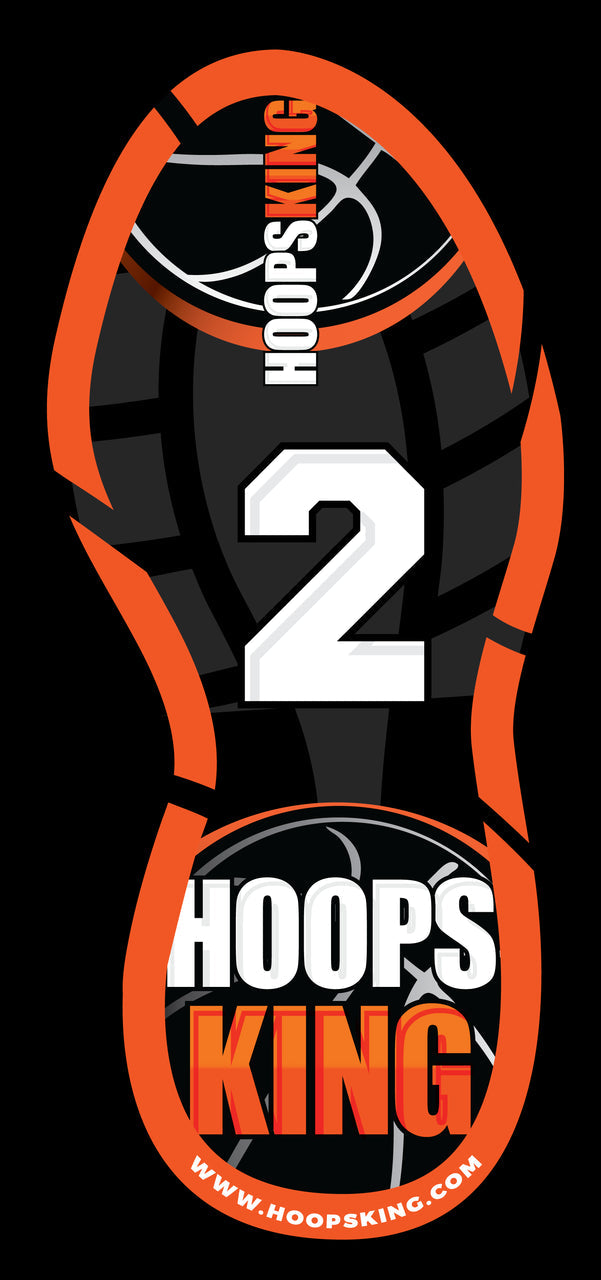 HoopsKing Basketball Footwork Training Mat - Non-Slip Agility Ladder for Speed & Coordination Drills - Perfect for Indoor/Outdoor Court Practice, Home Gym Workouts & Youth Training