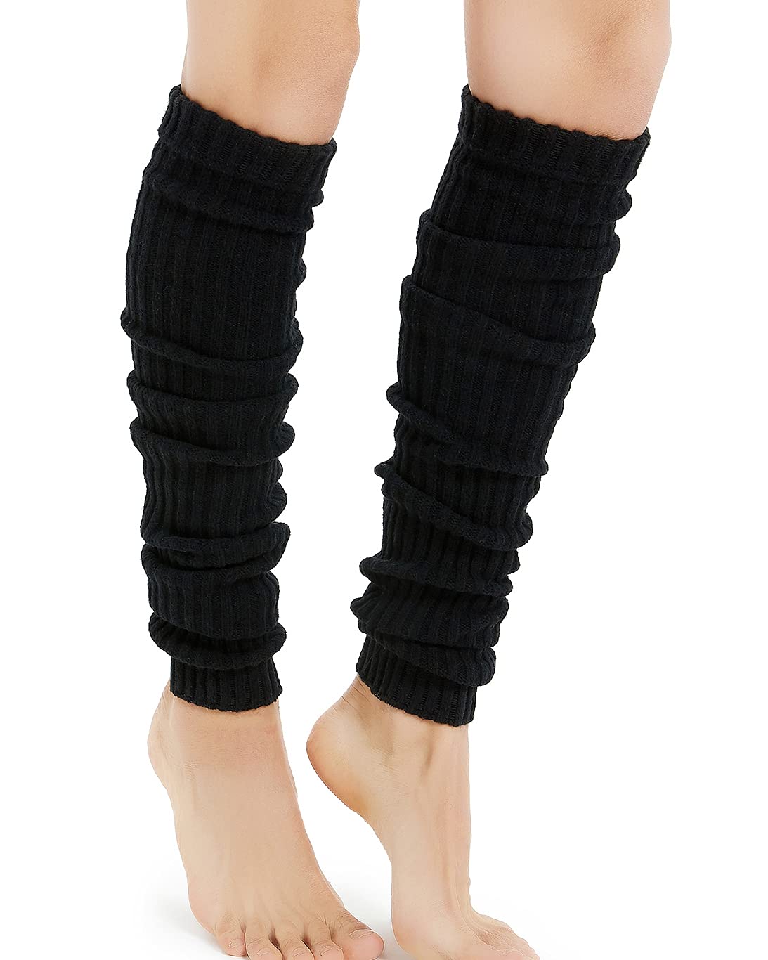 Kayhoma Extra Soft Over the Knee High Leg Warmers for Women - Cozy Winter Accessories for Dance, Yoga, and Cold Weather Outfits