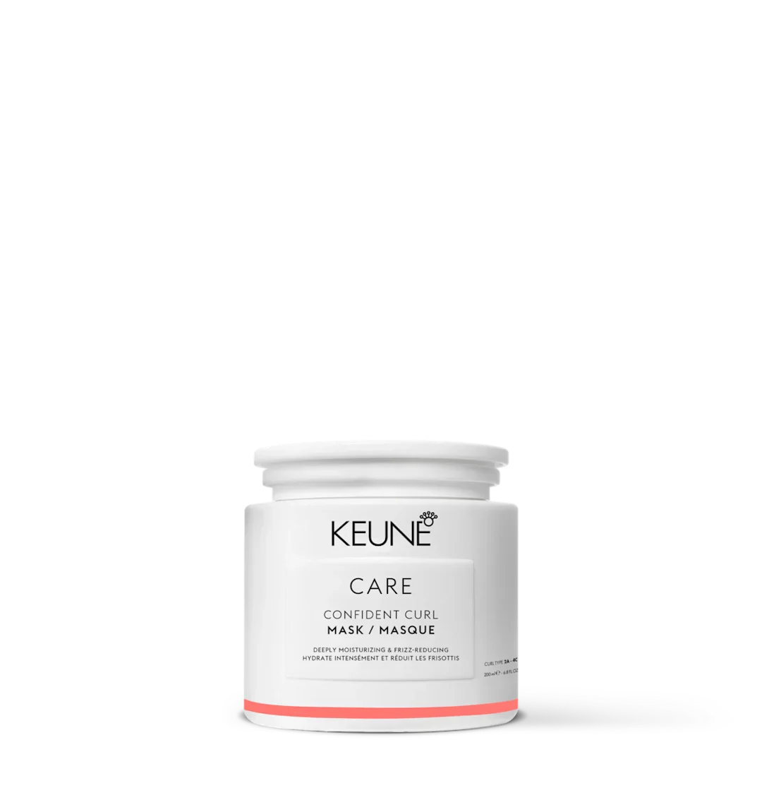 Care Confident Curl Mask - Hydrating Hair Treatment for Curly & Wavy Hair - Perfect for Daily Use & Salon-Quality Results at Home