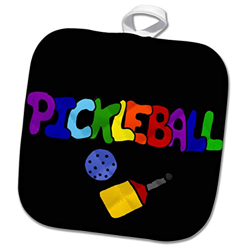 Cute Fun Colorful Pickleball Sports Graffiti Letters Art