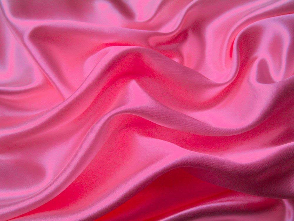 Luxury Satin Pillowcase for Hair and Skin - 2 Pack Super Soft Cooling Pillow Covers (20x60 Inches) with Envelope Closure - Hot Pink | Perfect for Beauty Sleep, Reducing Frizz & Skin Irritation