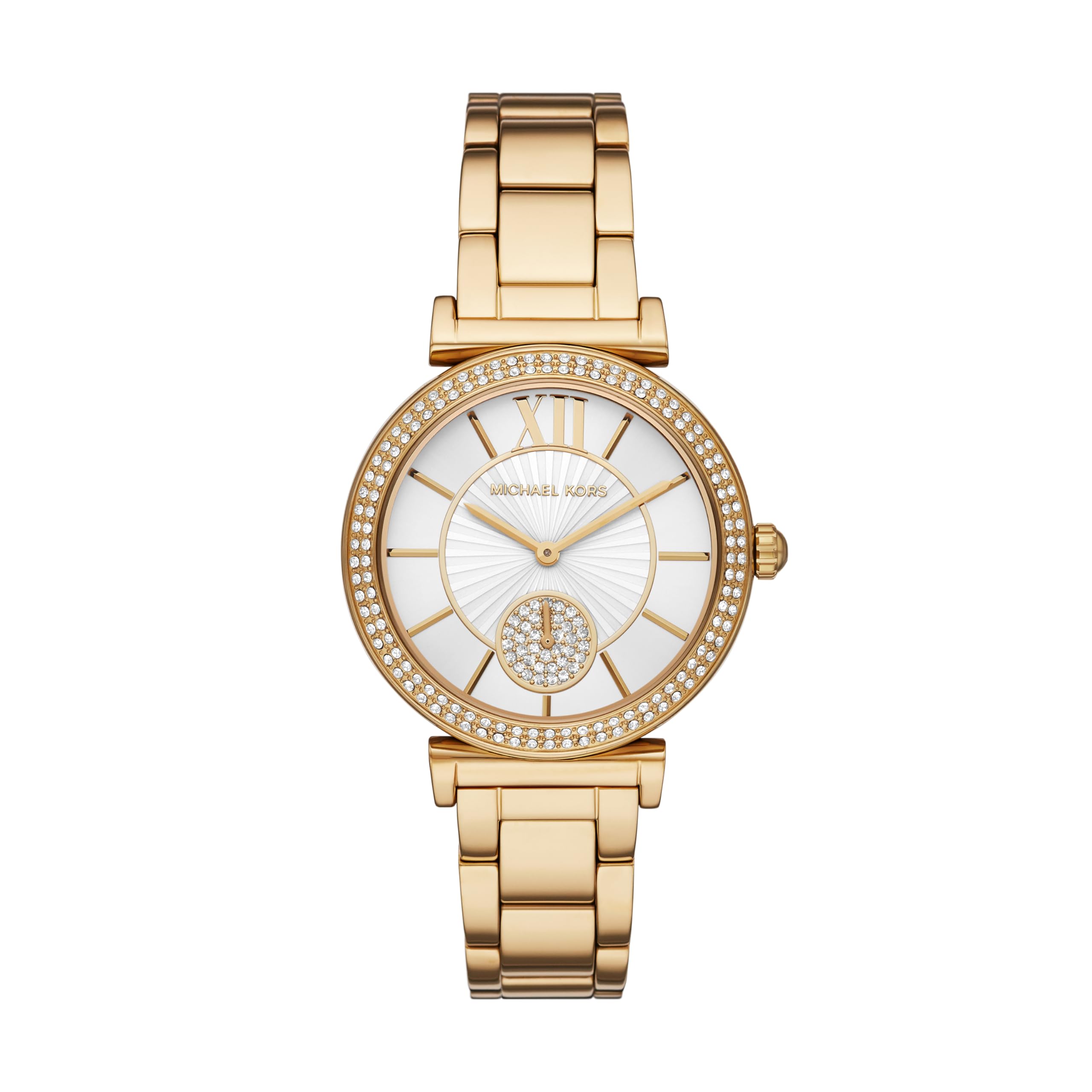 Michael Kors Abbey Women's Stainless Steel Watch - Elegant Dress Watch for Women | Perfect for Office, Party & Everyday Wear