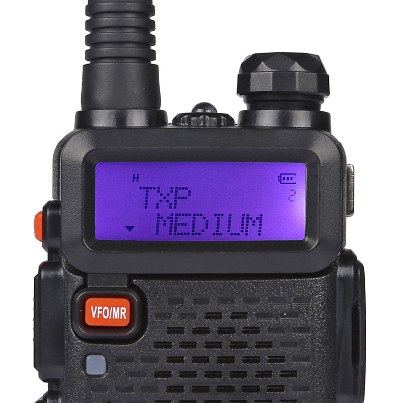 Baofeng UV-5RTP Dual Band Two Way Radio | 8W/4W/1W Tri-Power | USB Programming Cable Included | Ideal for Hiking, Camping & Emergency Communication