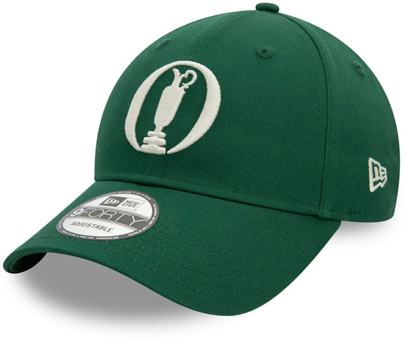 Open Portrush New Era Green Tournament Cap - Adjustable Snapback Hat for Golf, Sports & Casual Wear - Perfect for Golfers, Fans & Outdoor Activities