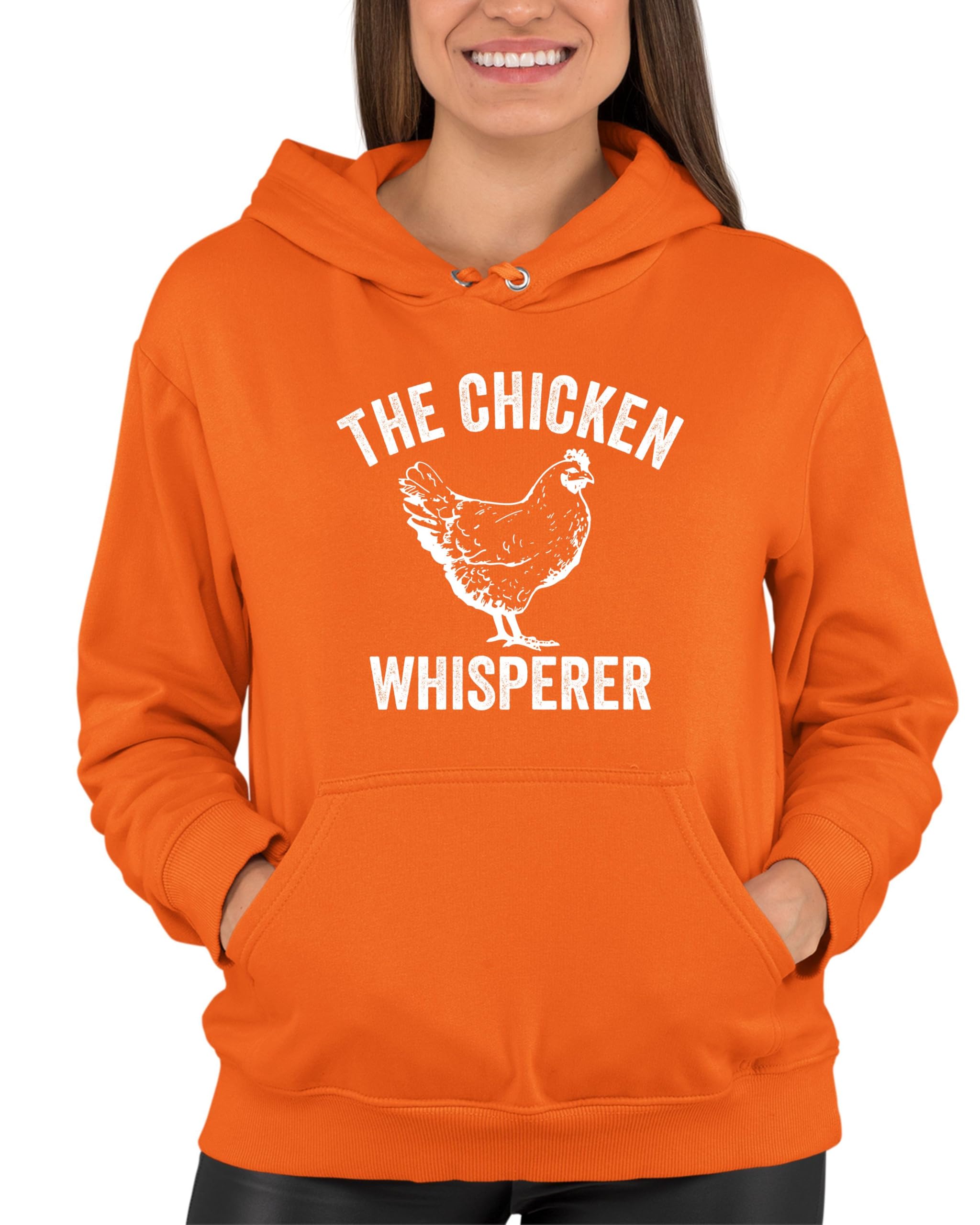 Chicken Whisperer Hoodie Sweatshirt for Men & Women - Cozy Unisex Pullover for Farm Life & Casual Wear
