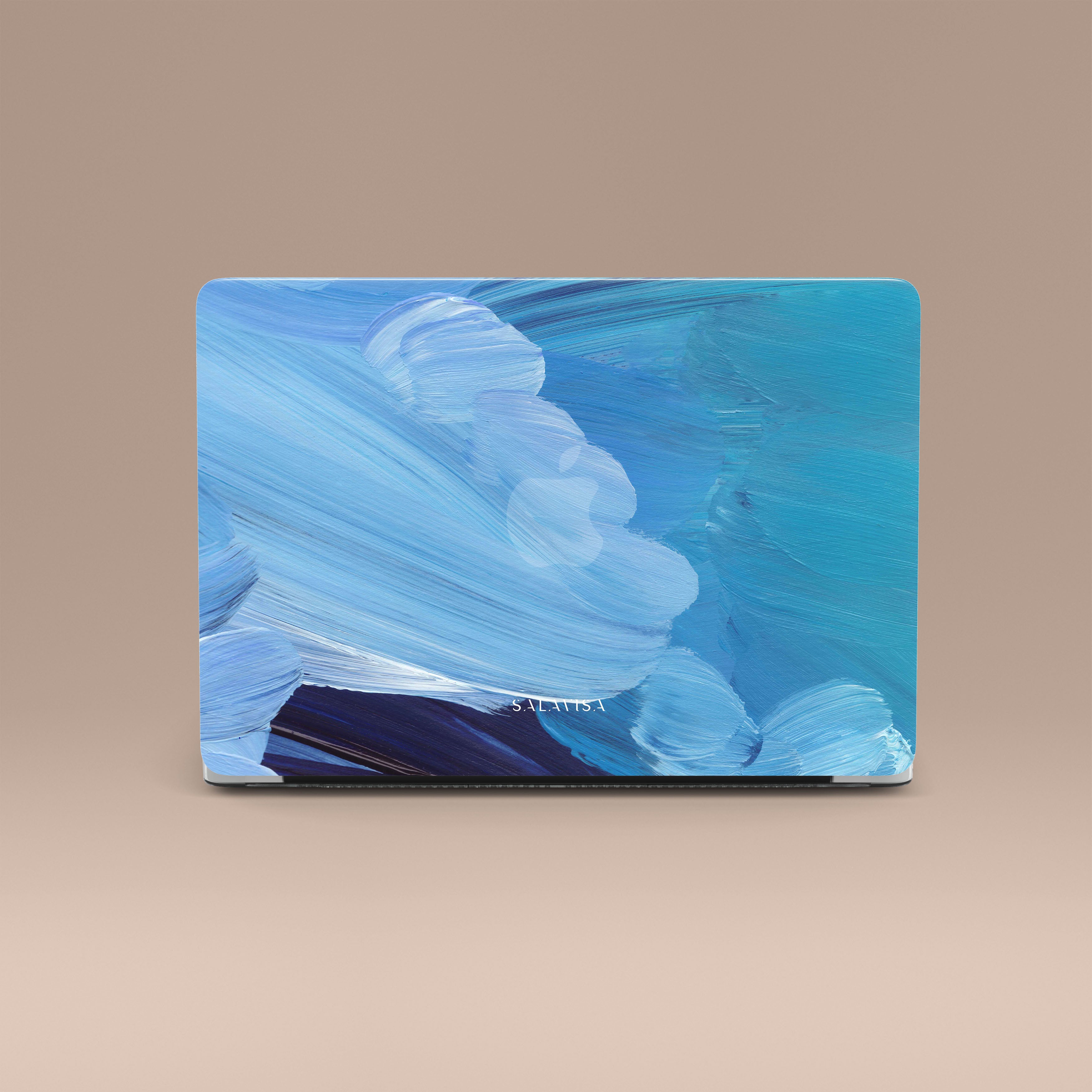Durable Winter Canvas MacBook Case Protective Cover - Waterproof & Scratch-Resistant Laptop Sleeve for MacBook Air/Pro 13 14 15 16 inch - Perfect for Travel, Office & School Use