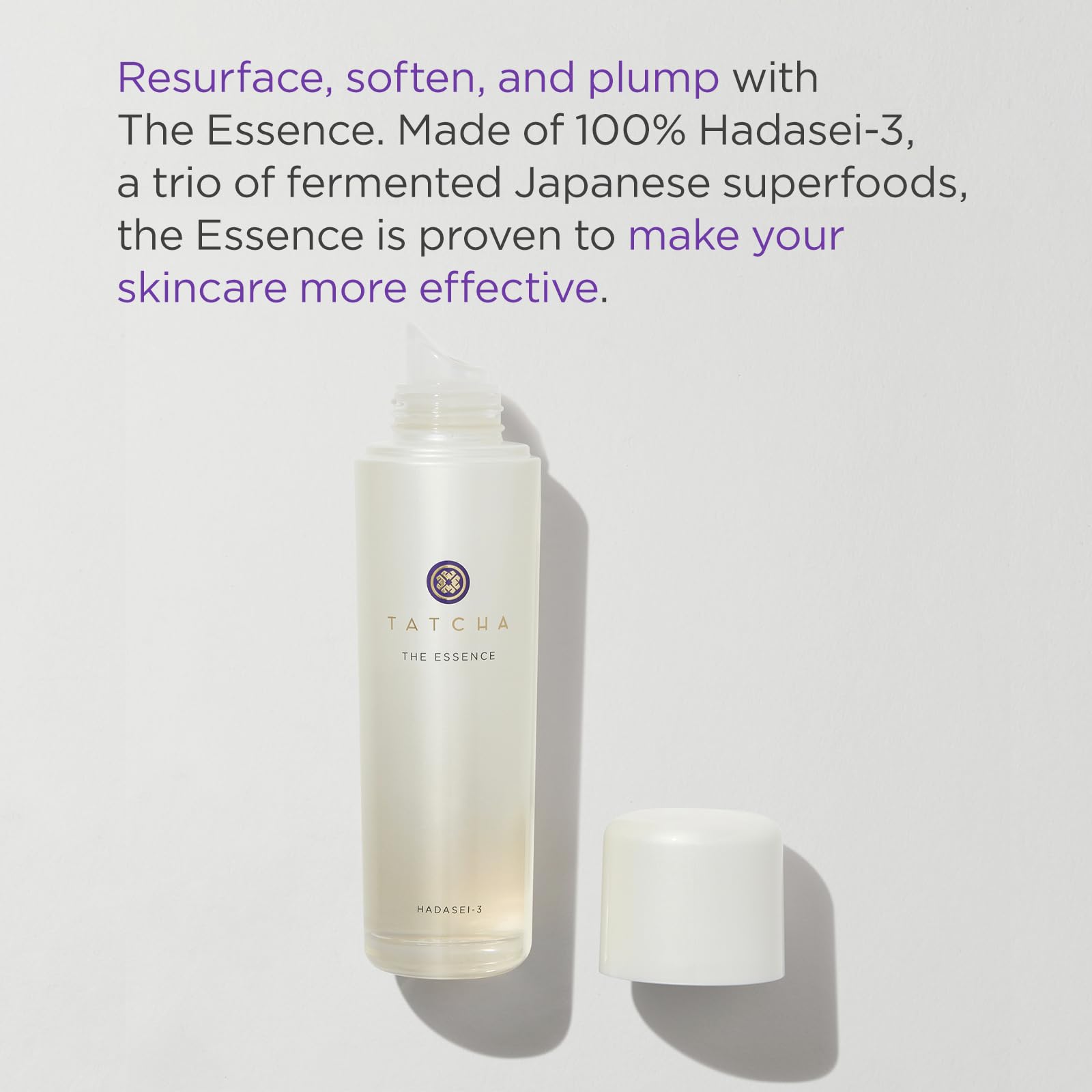 Tatcha The Essence Oil-Free Moisturizing Serum with Green Tea - Hydrating & Skin Softening Facial Treatment for Dry & Sensitive Skin - 5.1 oz / 150ml - Perfect for Daily Skincare Routine & Nighttime Hydration