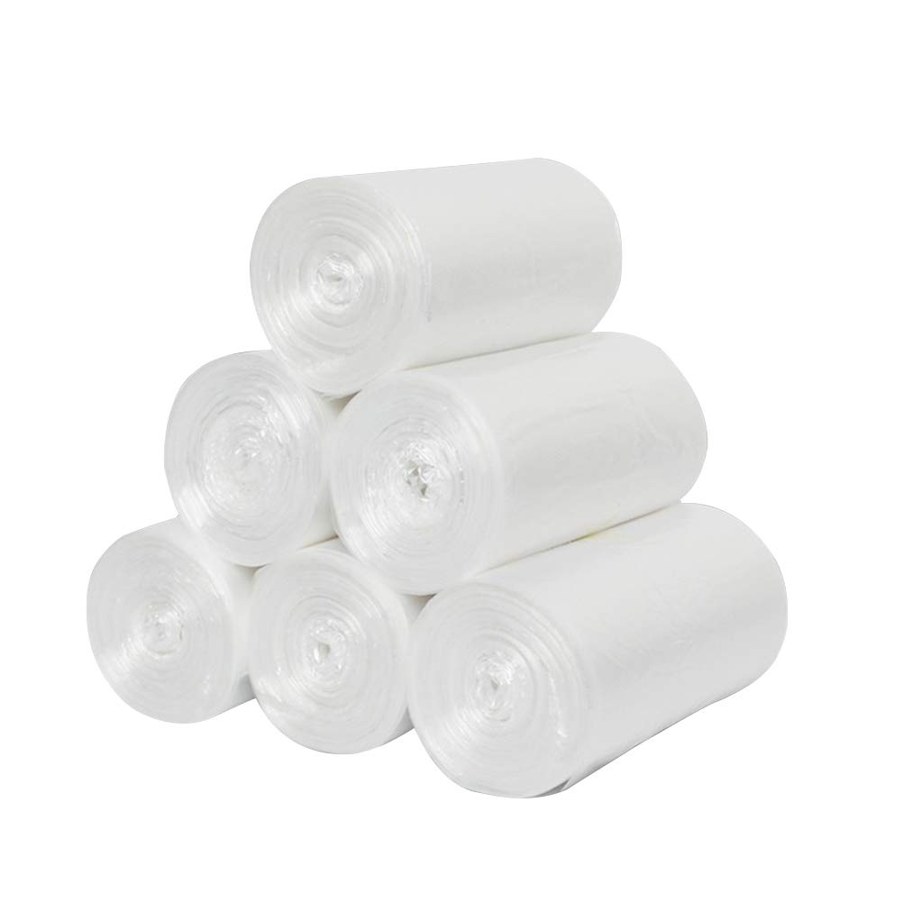 2 Rolls Heavy Duty Trash Bags - Extra Thick & Strong Garbage Bags for Kitchen, Bathroom, Office & Outdoor Use - 13 Gallon/50 Liter Capacity