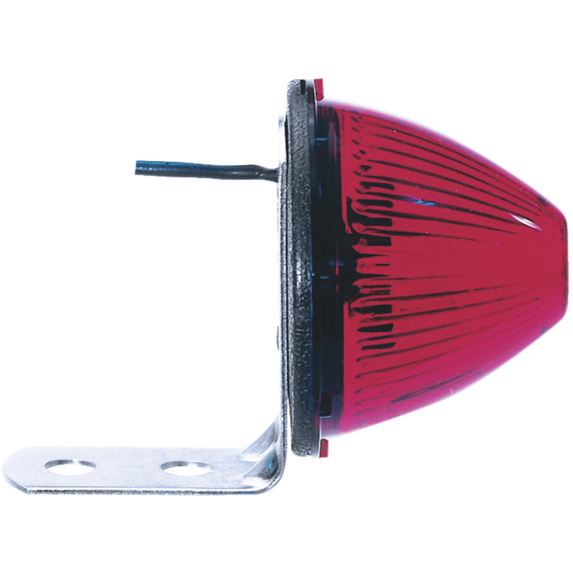 Peterson Round Red Clearance Light - Heavy Duty LED Safety Light for Trucks, Trailers & Construction Vehicles - Waterproof & Durable for Outdoor Use