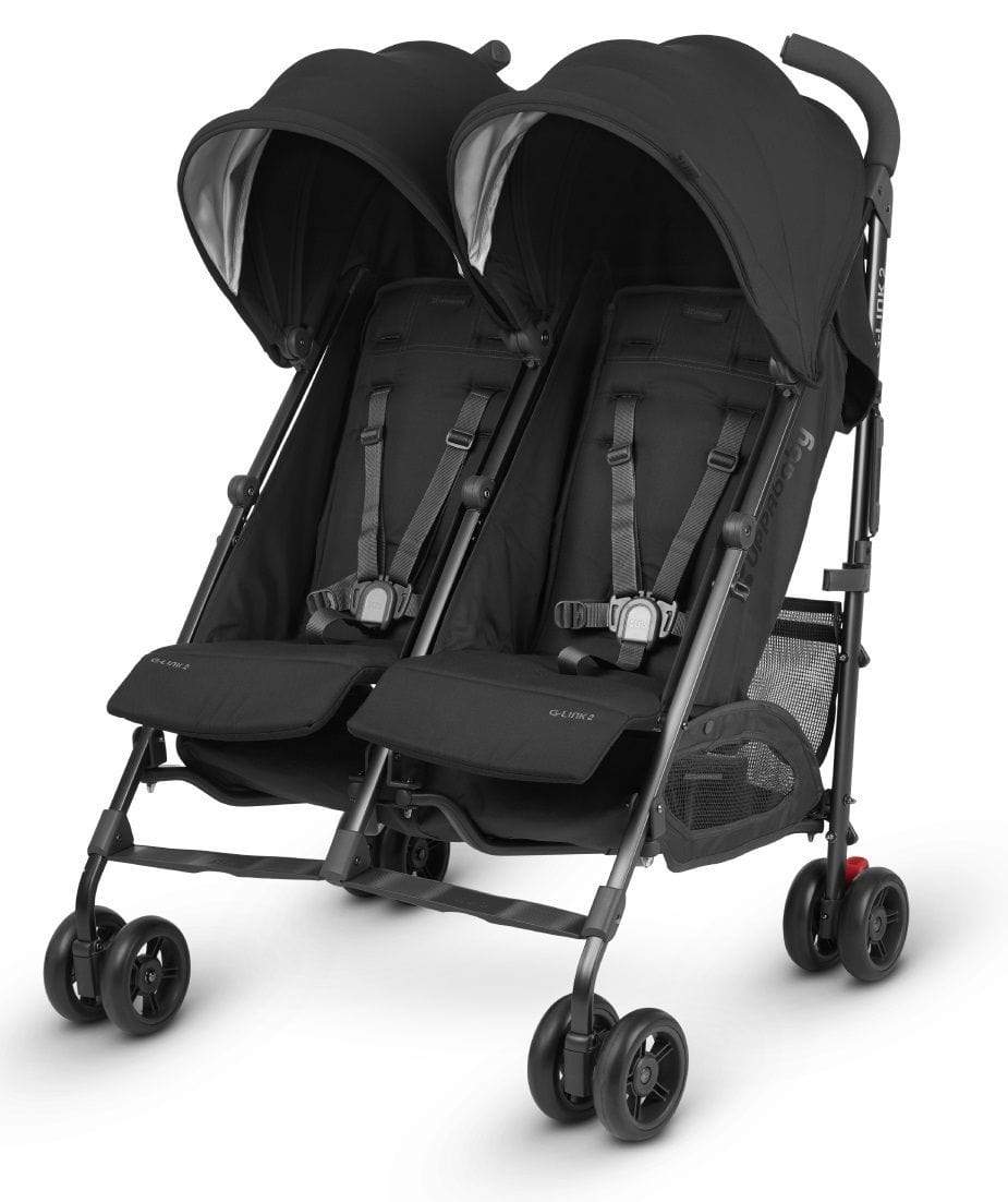 UPPAbaby G Link2 Double Stroller - Lightweight Compact Side by Side Baby Stroller for Twins | Perfect for Shopping, Travel & Daily Walks
