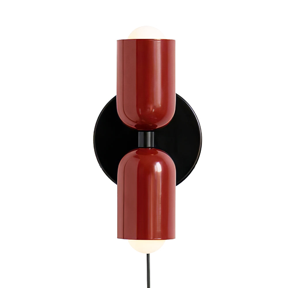 Modern Double Wall Lamp - Sleek Two-Tone Design for Living Room, Bedroom & Office - Energy Efficient LED Lighting for Home & Commercial Spaces