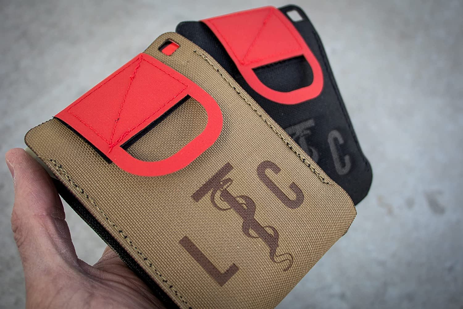 The Creed EDC Medical Pouch (Ranger Green/Black) - Compact First Aid Kit for Outdoor, Hiking, Survival & Tactical Use