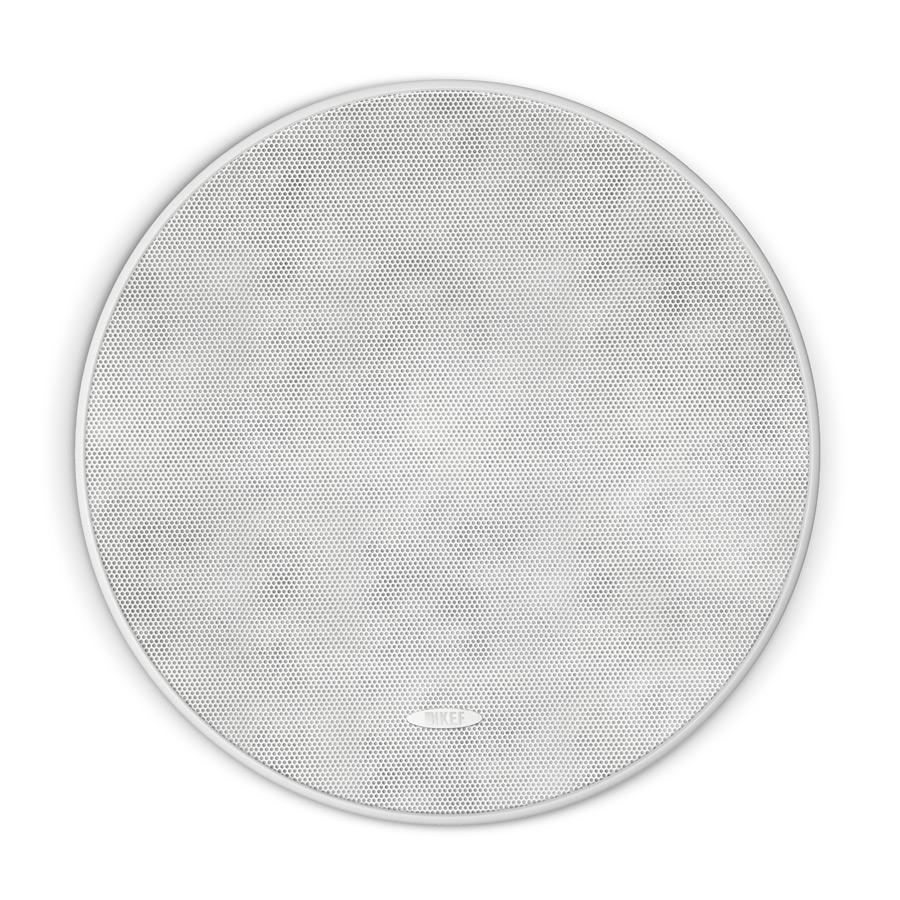 KEF Ci200.2CR 8-Inch In-Ceiling Speaker - Premium Home Audio System for Living Room, Bedroom & Home Theater Installation