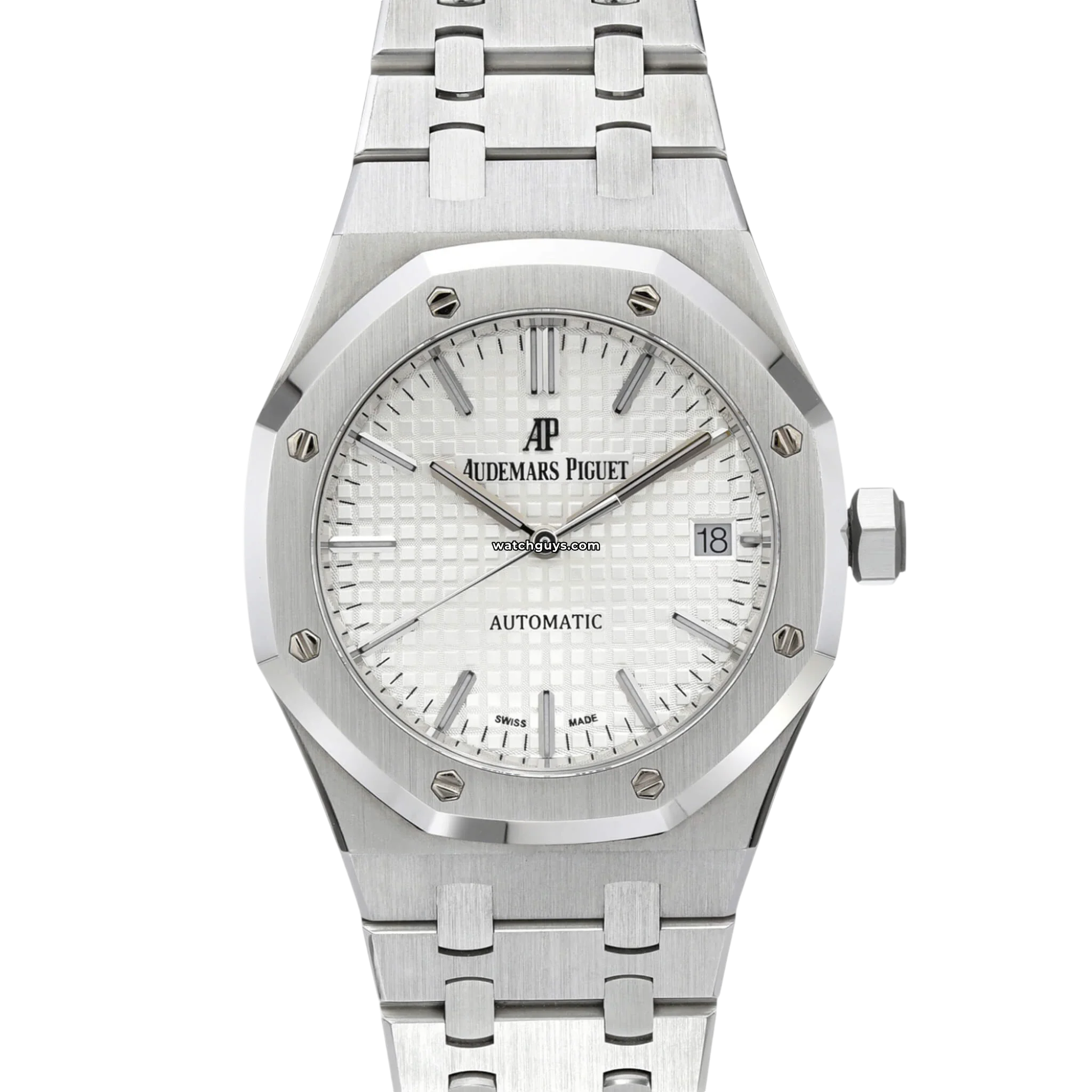 Audemars Piguet Royal Oak 15450ST.OO.1256ST.01 Silver Stainless Steel Watch - Luxury Timepiece for Men, Business & Formal Occasions