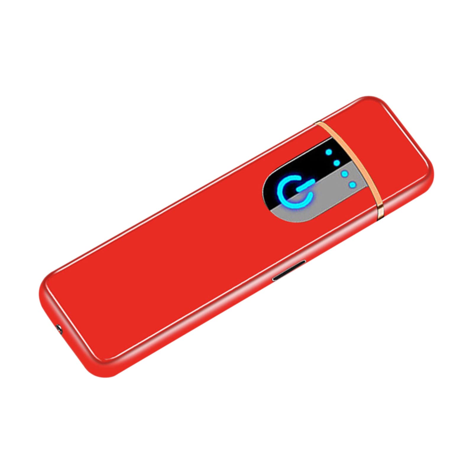 USB Rechargeable Windproof Electric Lighter - Flameless Plasma Lighter for Men, Perfect Gift for Camping & Outdoors