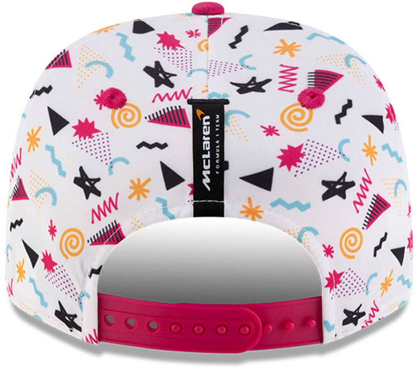McLaren F1 New Era 9Seventy Oscar Piastri Miami GP Stretch Snapback Driver Cap - Official F1 Racing Hat for Men, Adjustable Baseball Cap for Motorsport Fans - Perfect for Grand Prix Events & Streetwear Fashion