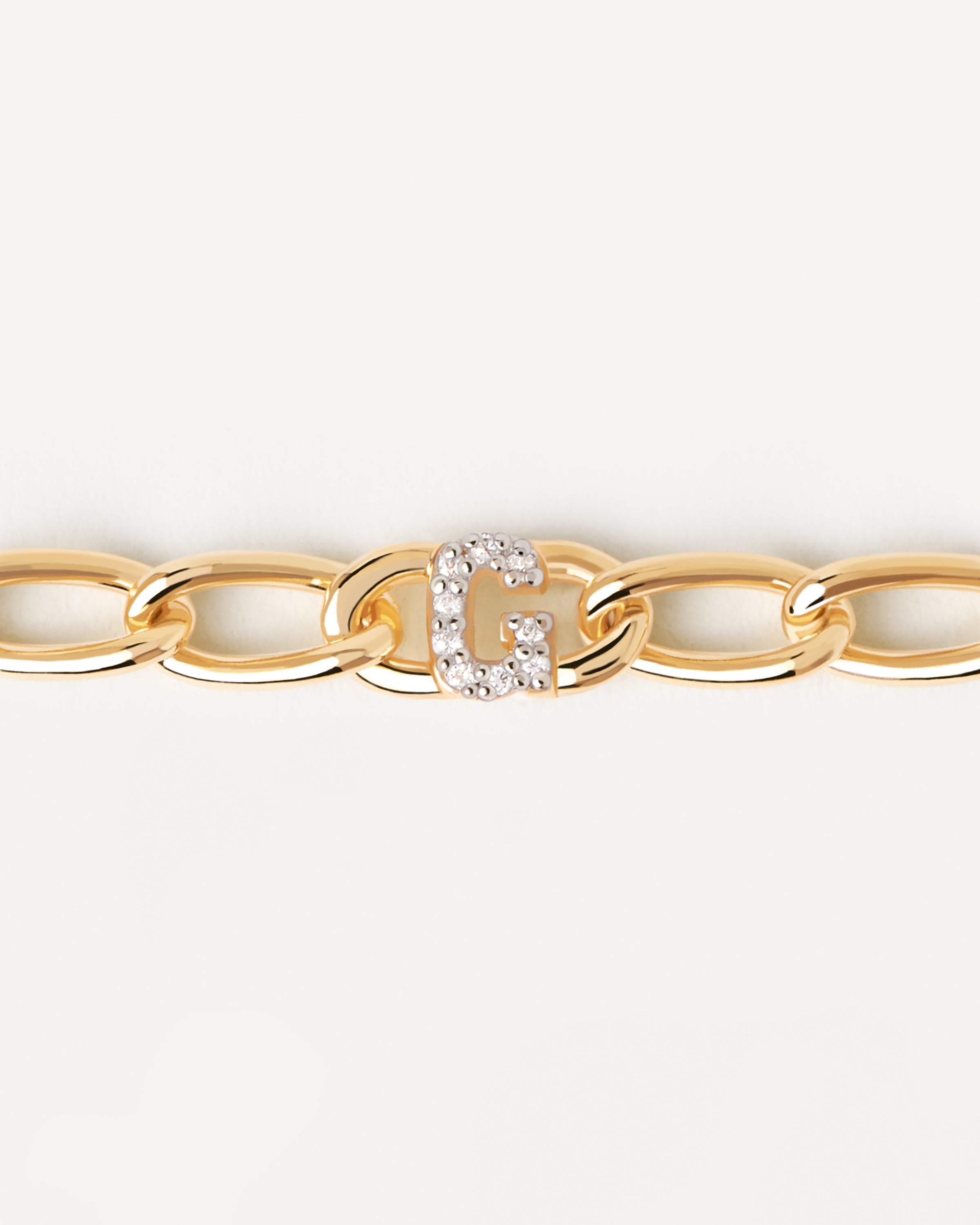 Letter H Chain Bracelet for Women - Gold & Silver Initial Charm Jewelry - Perfect for Gifts, Birthdays, and Everyday Wear