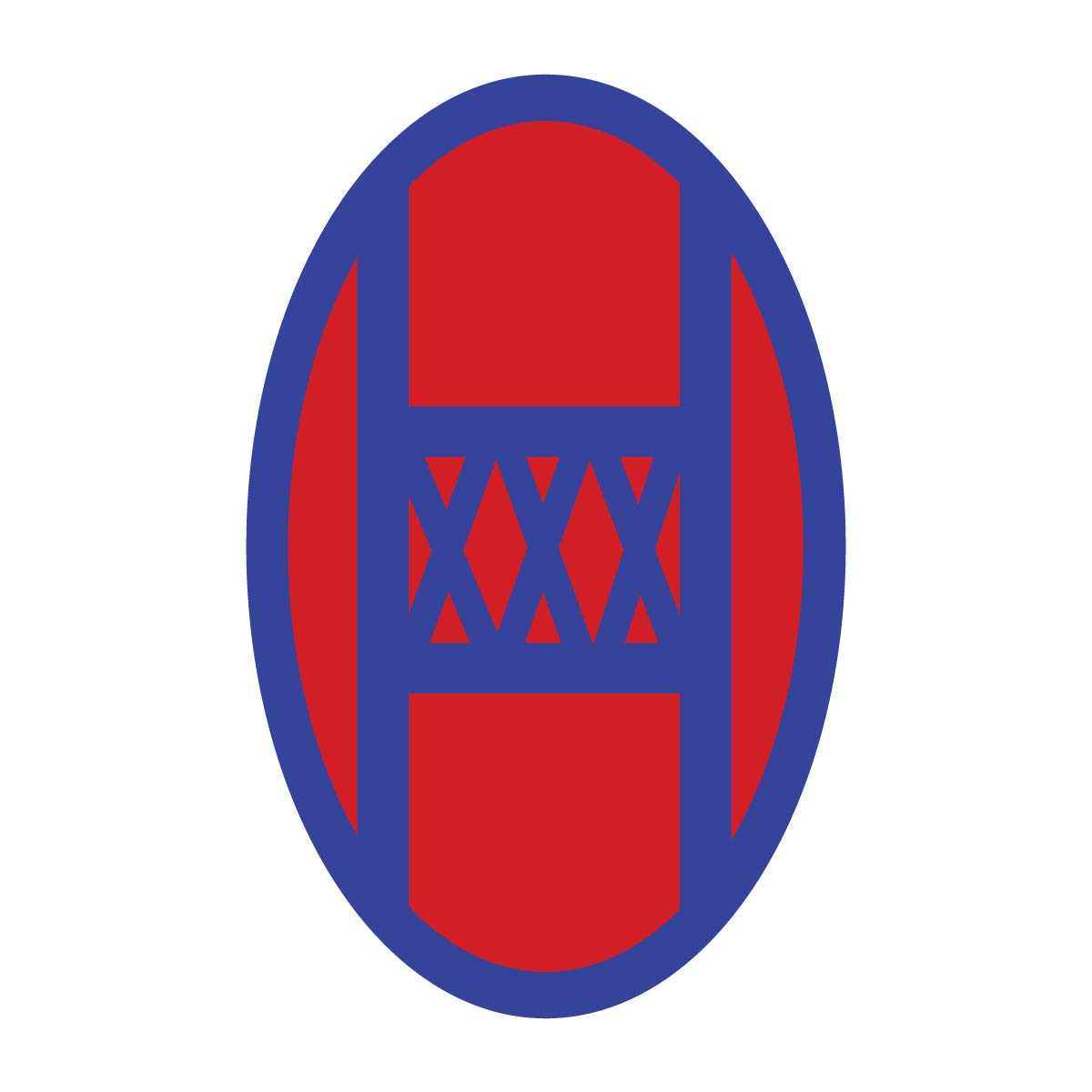 30th Infantry Division US Army 5 Inch Full Color Vinyl Decal for Milk Mug - Patriotic Military Gift for Veterans, Coffee Lovers & Collectors