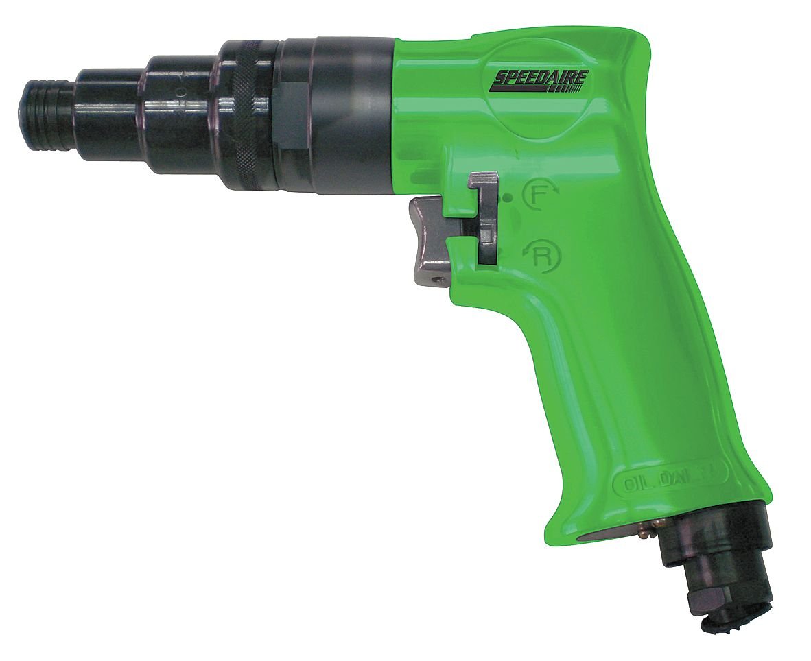 Speedaire 12V743 20-115 in.-lb Air Screwdriver - Pneumatic Tool for Automotive, Construction & DIY Projects