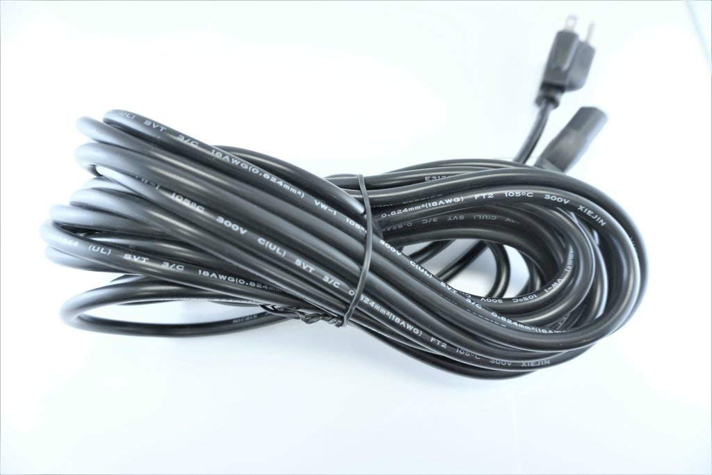 UL Listed OMNIHIL 30ft Long AC Power Cord for Canon IMAGECLASS MF212W Printer - Perfect for Office, Home & Studio Use